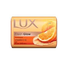 Lux Soap Bar Fresh Glow Tangerine  Vitamin C + E 100g C)